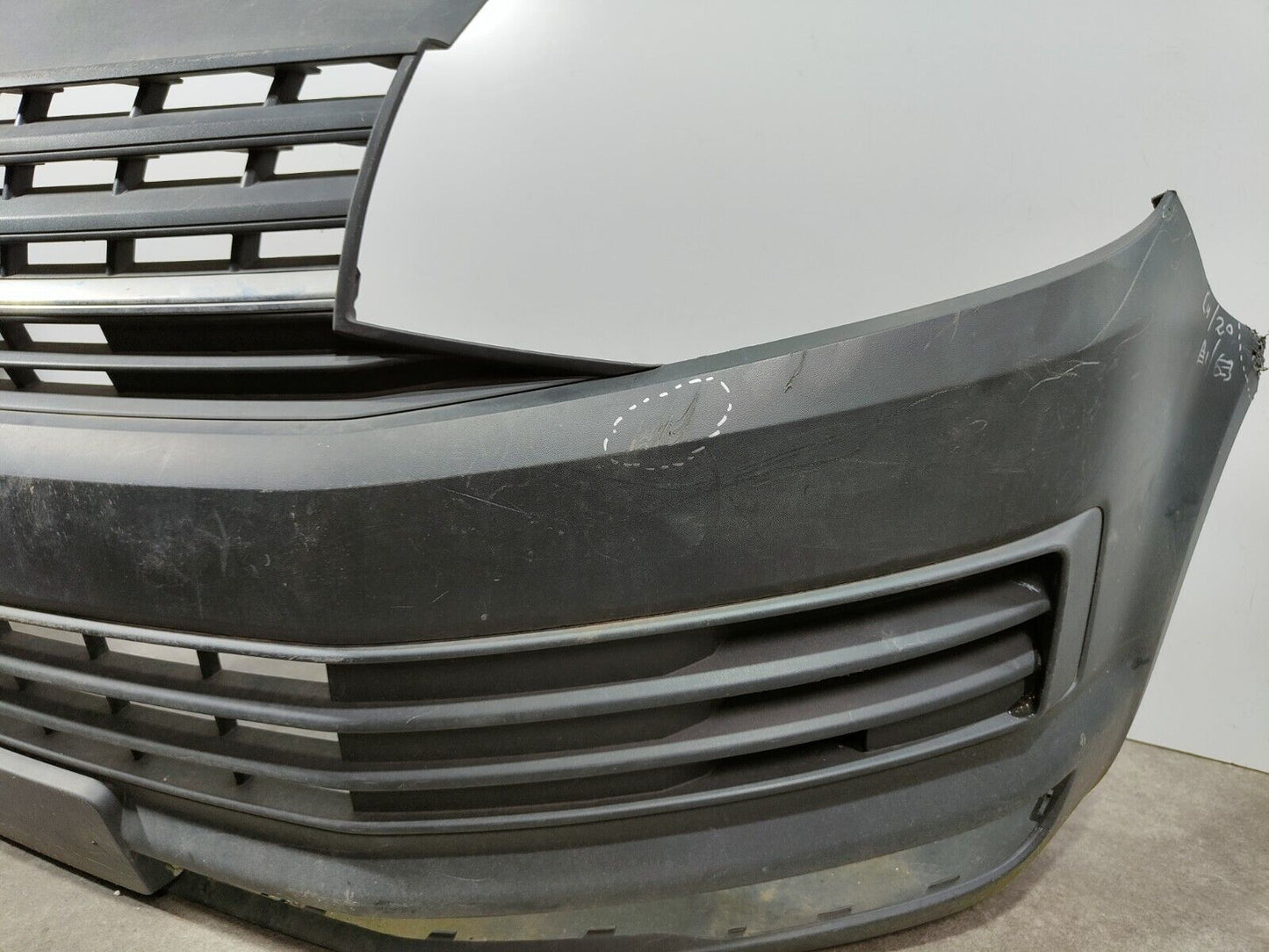 VW TRANSPORTER FRONT BUMPER 2015-2019; P/N: 7E0807221D