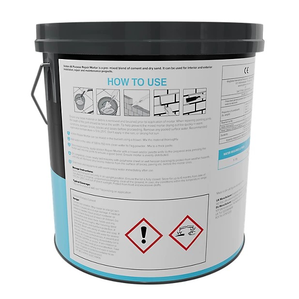 Volden Ready-mixed Repair Mortar Pointing All Purpose Easy Use for Repairs 10Kg