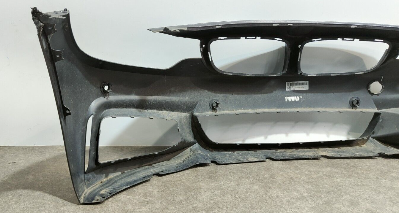 BMW 4 SERIES M SPORT F32 F33 BLACK FRONT BUMPER 2013-18; P/N: 51118054502