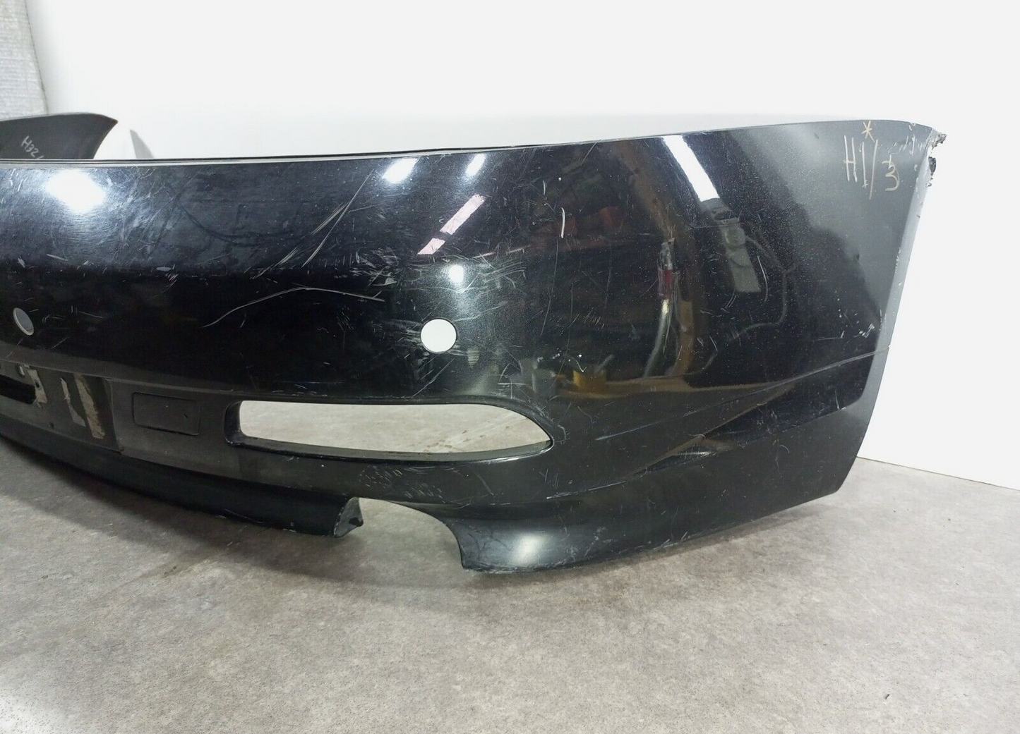 BMW 6 SERIES 2 DOOR COUPE 2004 REAR BUMPER; P/N: 51127065660