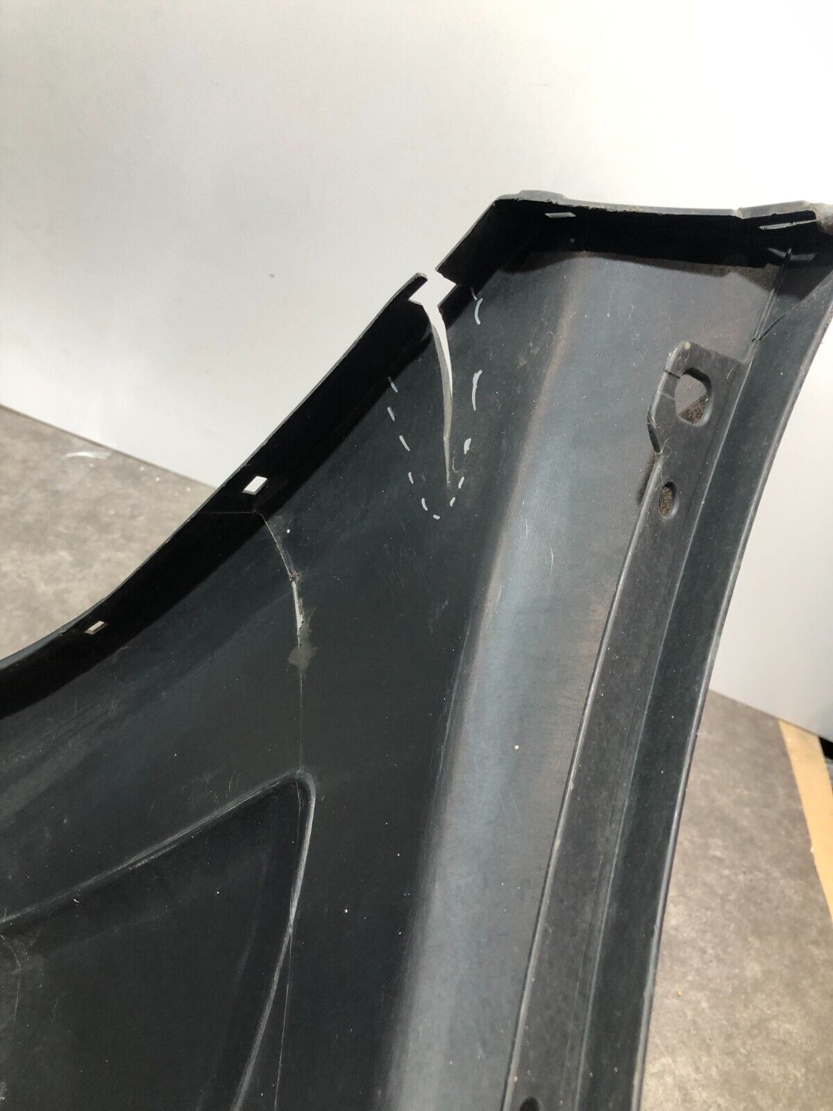 RENAULT SCENIC MK2 2006-2009 FRONT BUMPER; P/N: P1R05W5YT