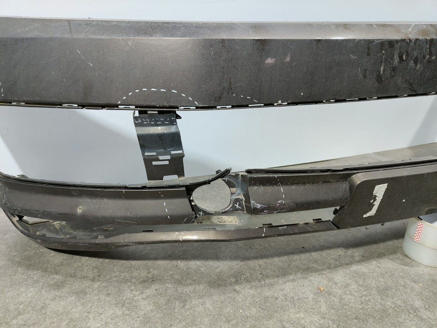 VW TRANSPORTER CARAVELLE 2015 ONWARD T6 FRONT BUMPER; P/N: 7E5807221D