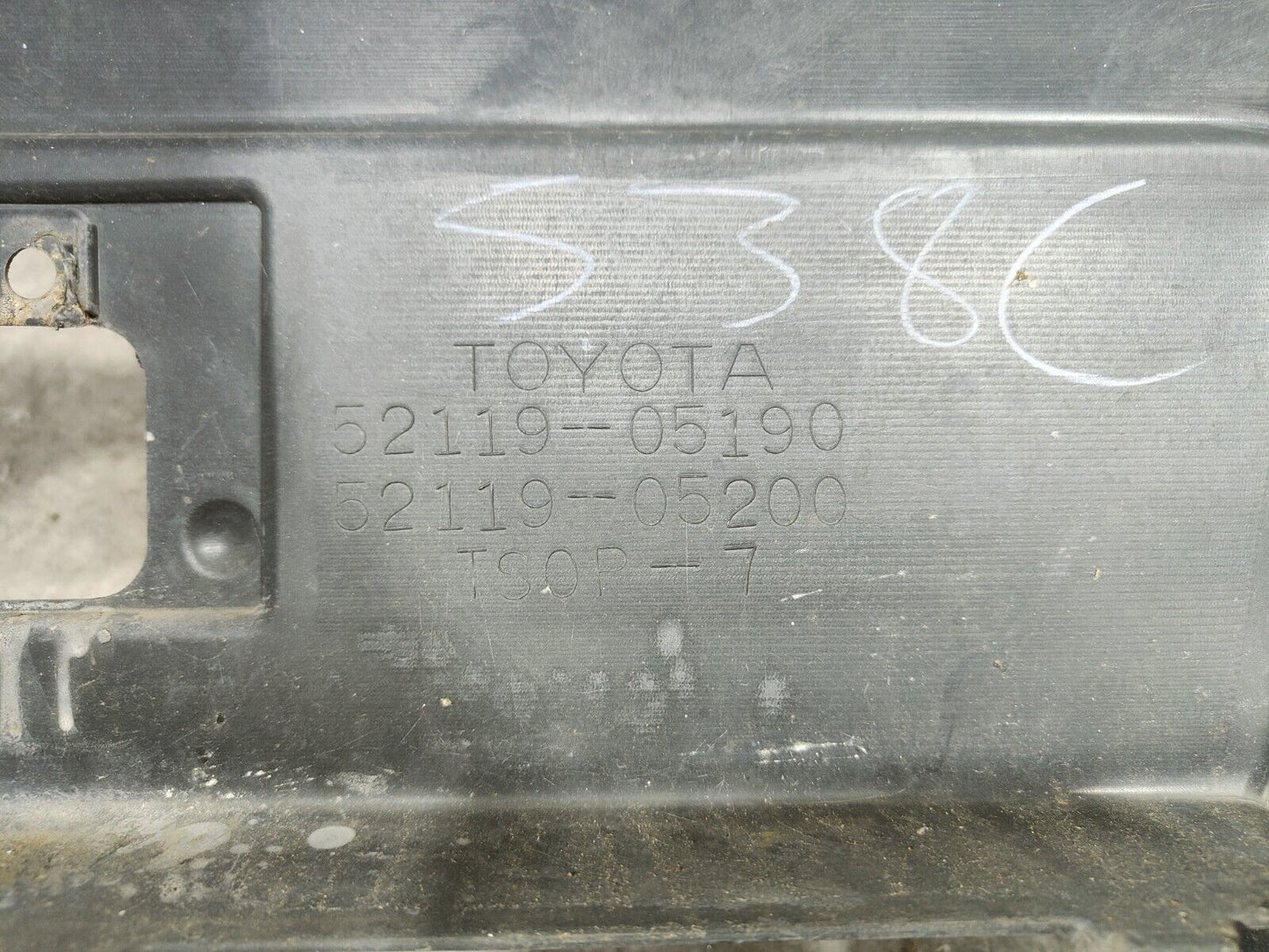 TOYOTA AVENSIS 2008 ONWARDS FRONT BUMPER; P/N: 52119-05190