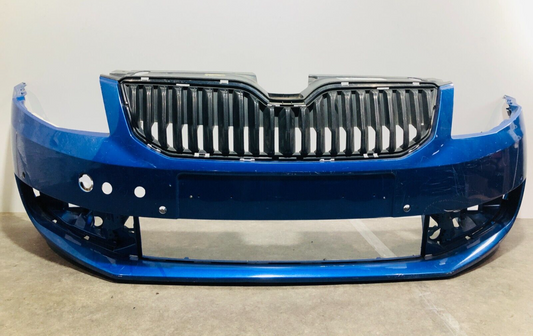 SKODA OCTAVIA  2014 - 2017 GENUINE FRONT BUMPER; P/N: 5E0807221F