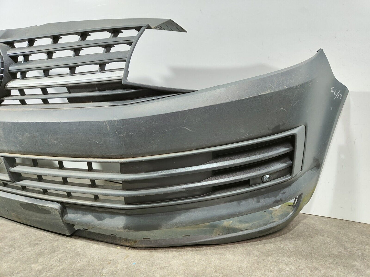 VW TRANSPORTER FRONT BUMPER 2015-2019; P/N: 7E0807221D