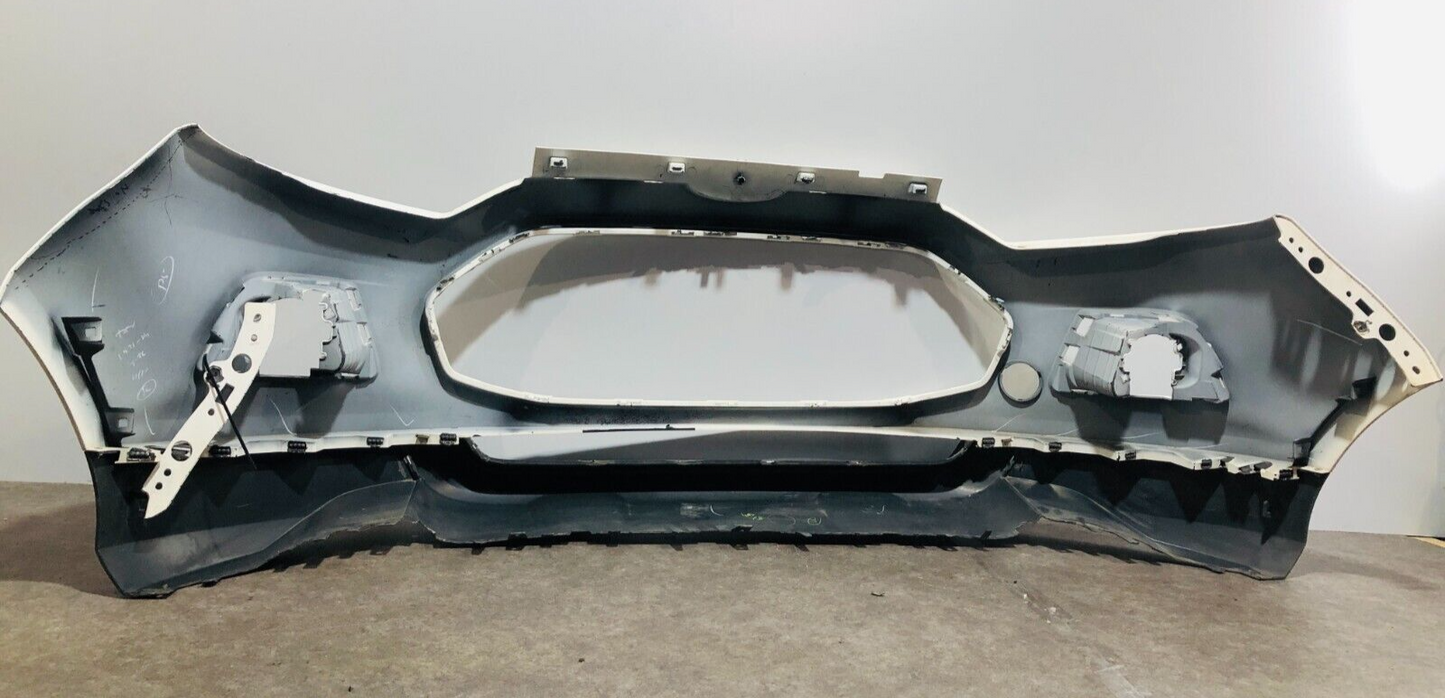 FORD ECOSPORT 2014-2018 GENUINE FRONT BUMPER IN WHITE; P/N: CN15-17D957