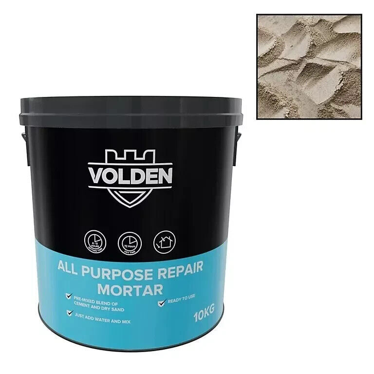 Volden Ready-mixed Repair Mortar Pointing All Purpose Easy Use for Repairs 10Kg