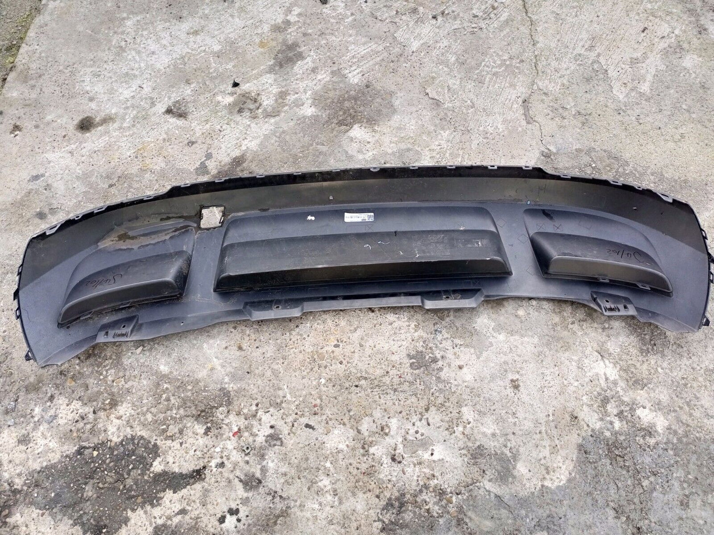 SKODA KAROQ REAR BUMPER LOWER SECTION DIFFUSER P/N:57A807835