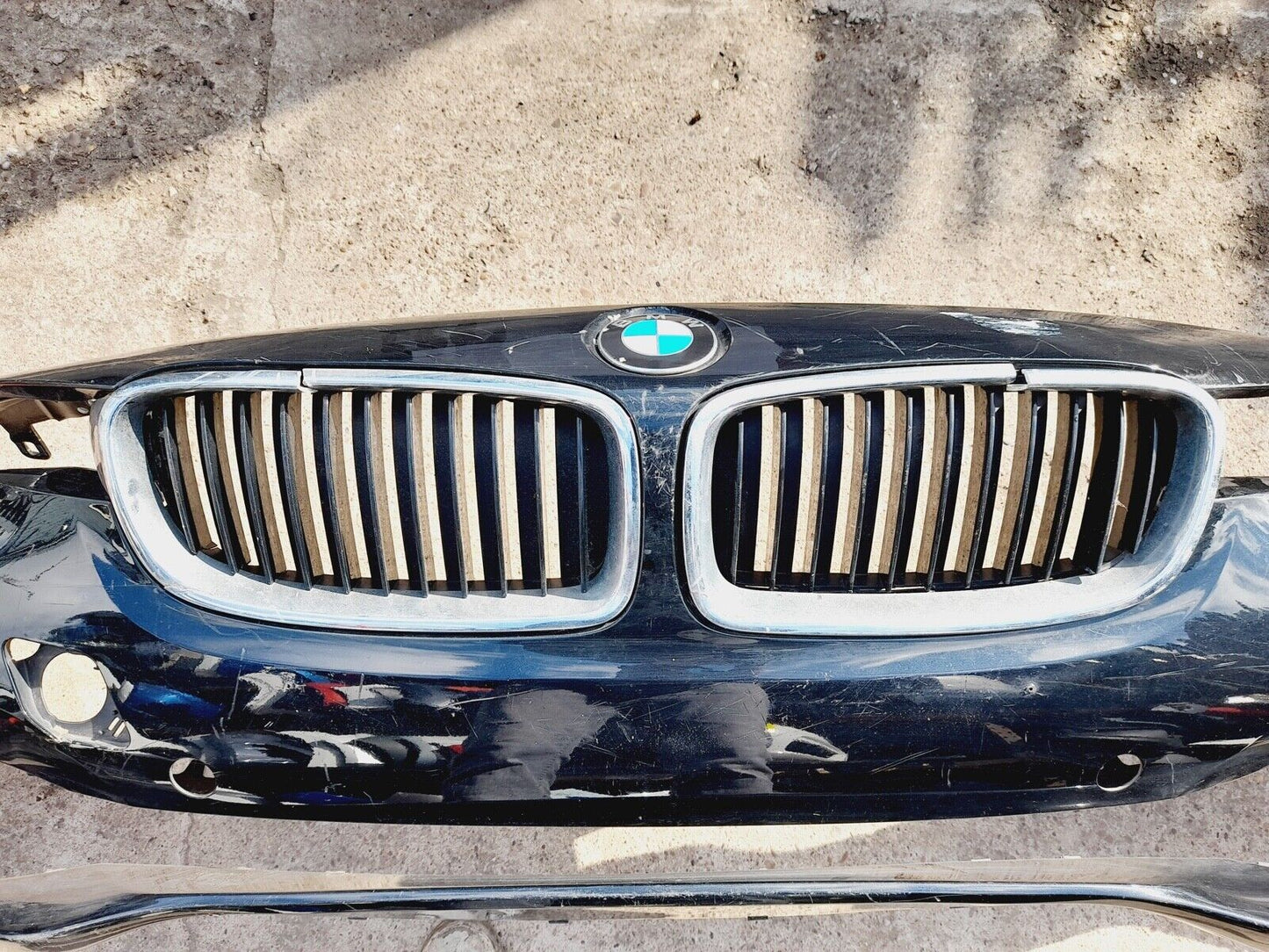 GENUINE BMW 3 SERIES F30 F31 LCI 2012-2015 FRONT BUMPER IN BLUE