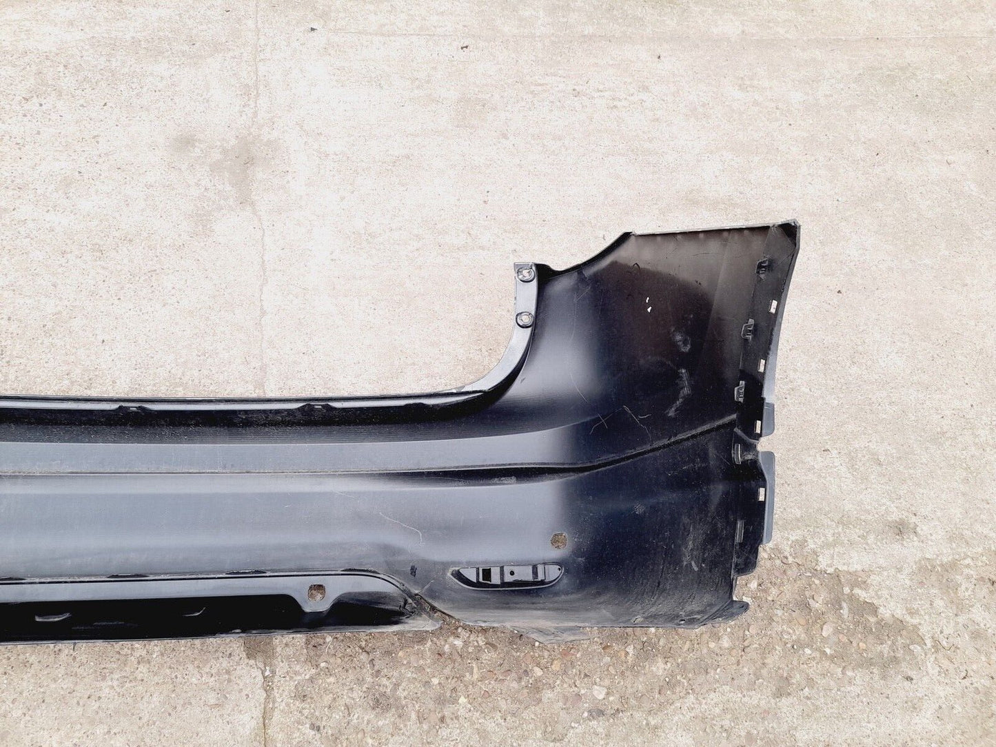 GENUINE NISSAN QASHQAI MK2 2014-2016 REAR BUMPER IN SILVER P/N:850224EA0H