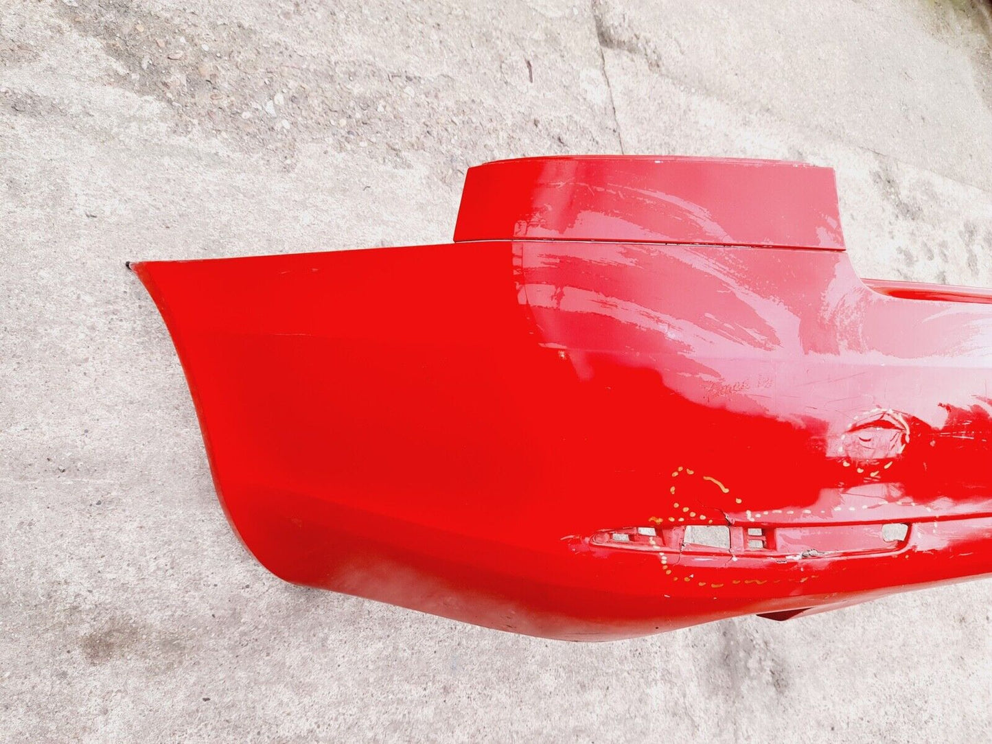 GENUINE SKODA OCTAVIA MK2 FACELIFT 2009-2013 REAR BUMPER IN RED P/N:125807421F