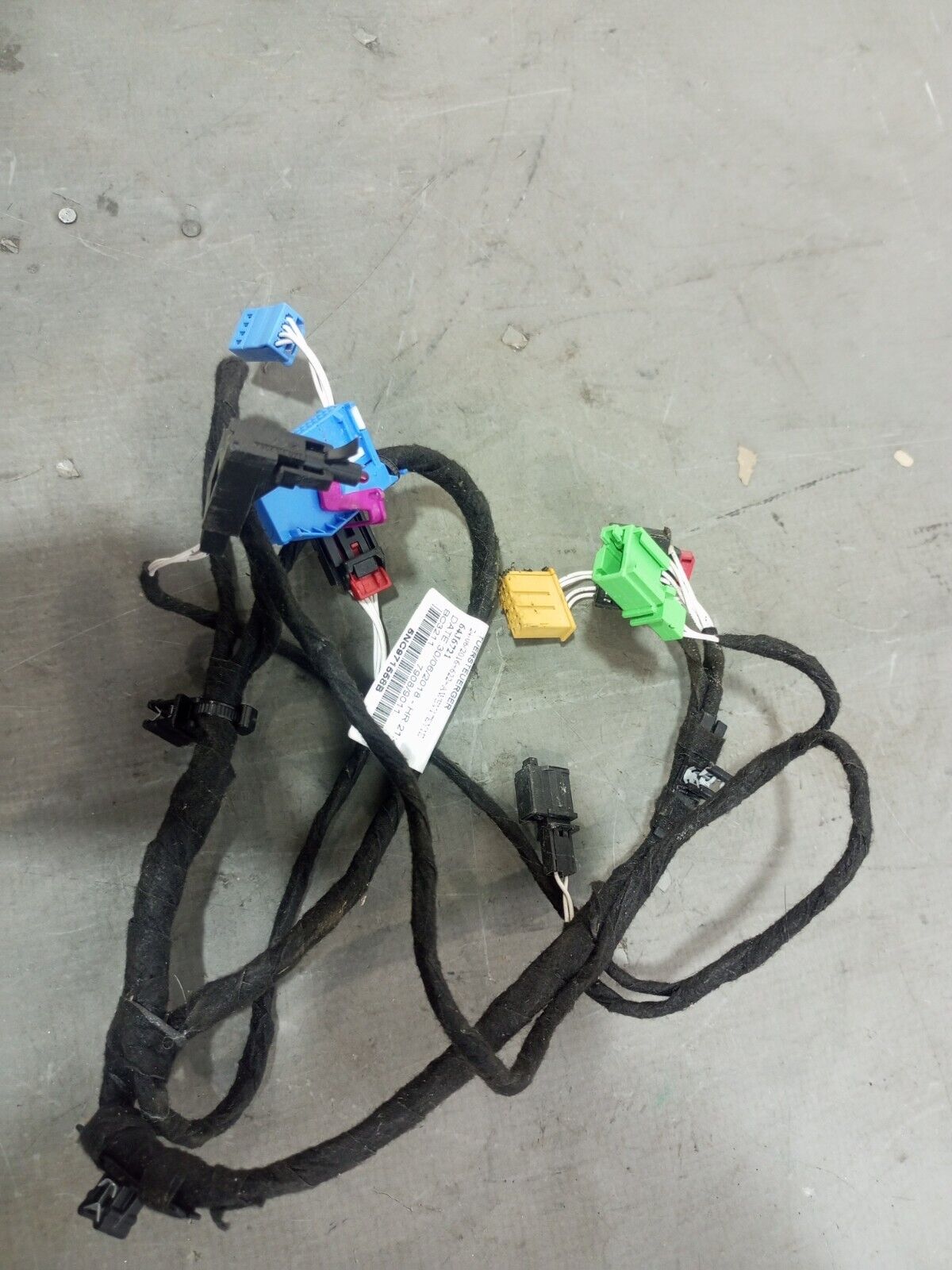 VOLKSWAGEN TIGUAN FRONT LEFT DOOR WIRING HARNESS P/N:5NC971558B