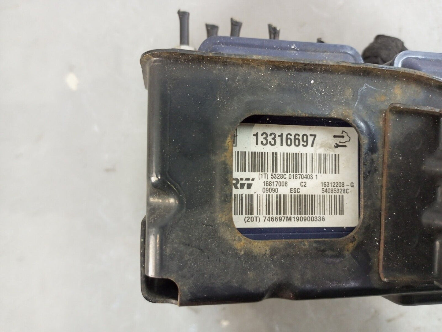 VAUXHALL INSIGNIA 2009-2013 ABS PUMP CONTROL MODULE P/N:13316697