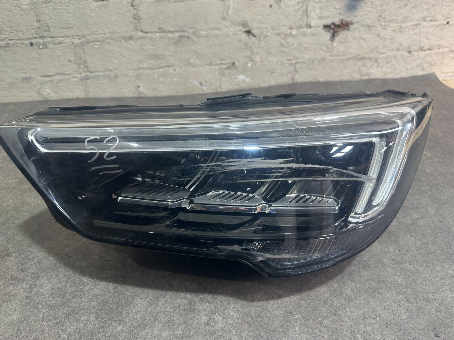 VAUXHALL GRANDLAND X 2017 - 2020 LEFT HEAD LIGHT LAMP; P/N: YP00162980