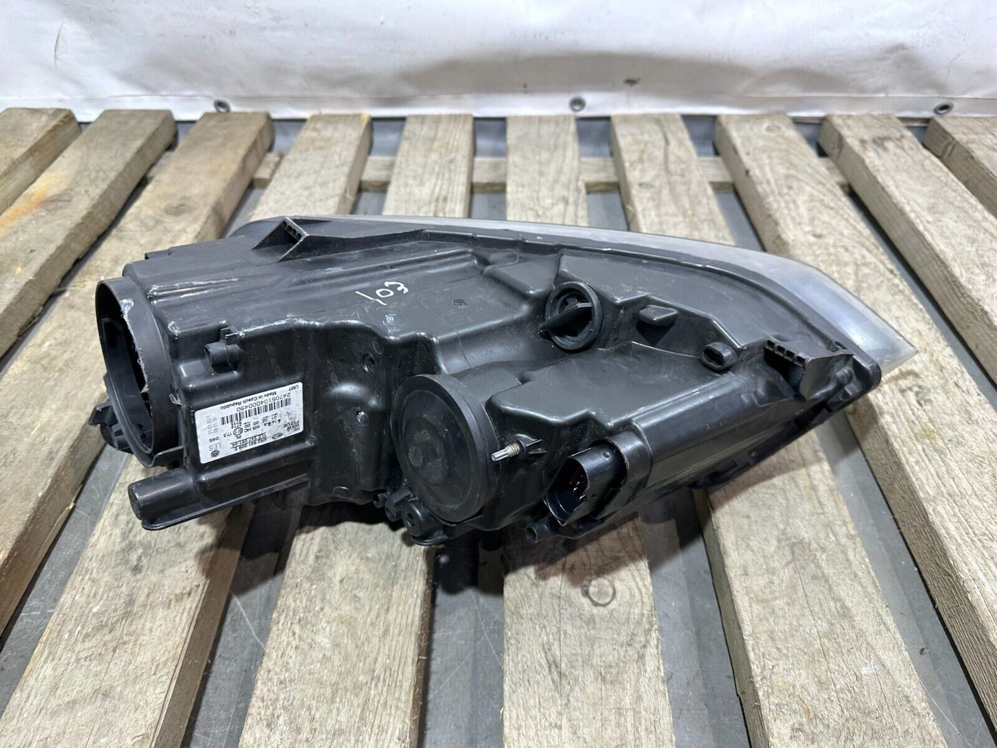 VOLKSWAGEN POLO MK8 2009-2014 FRONT RIGHT HEADLIGHT P/N:6R2941008F