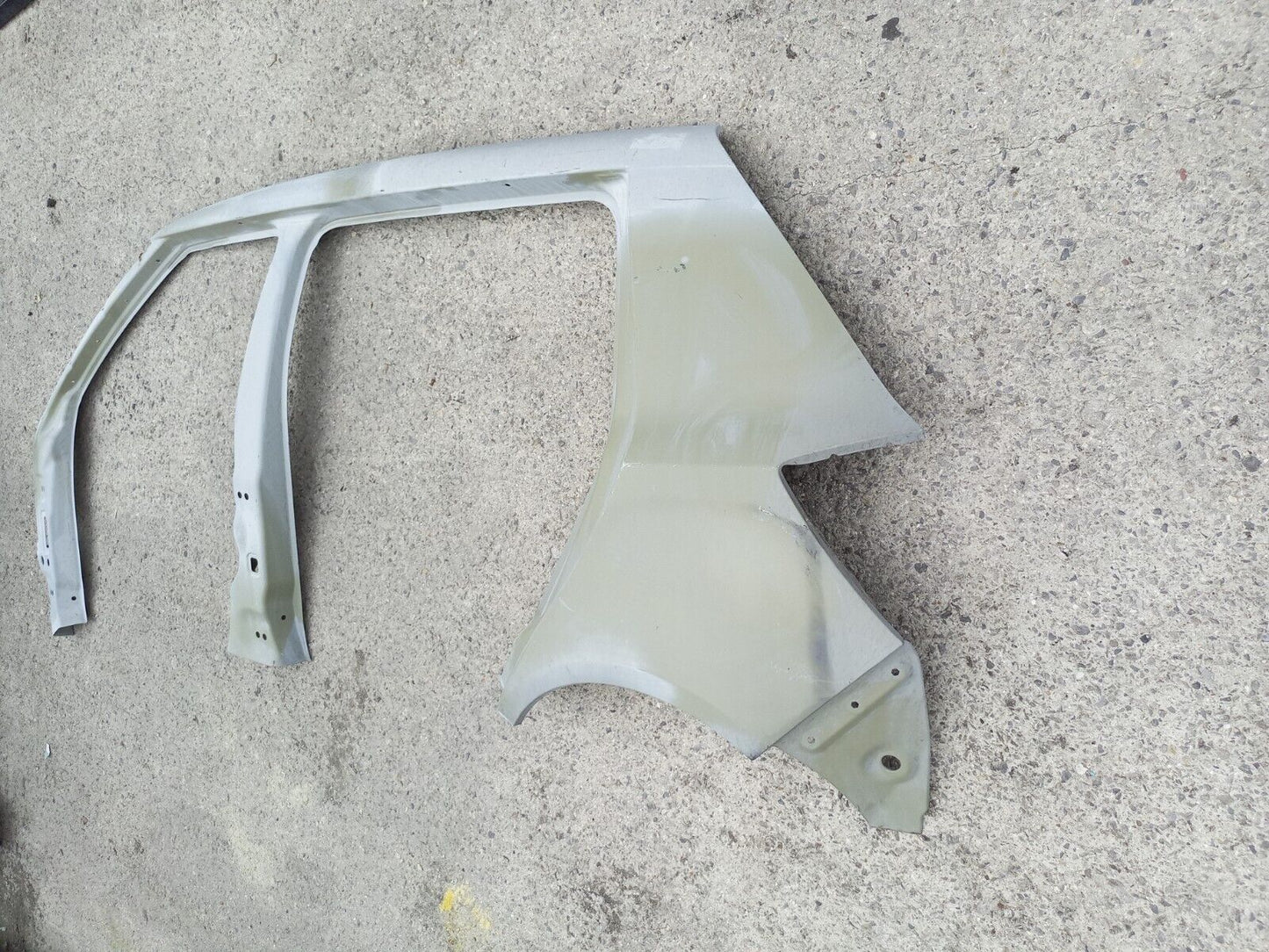 2008-2014 MK2 SKODA FABIA NS PASSENGERS SIDE REAR QUARTER PANEL CUT OUT BILLAR