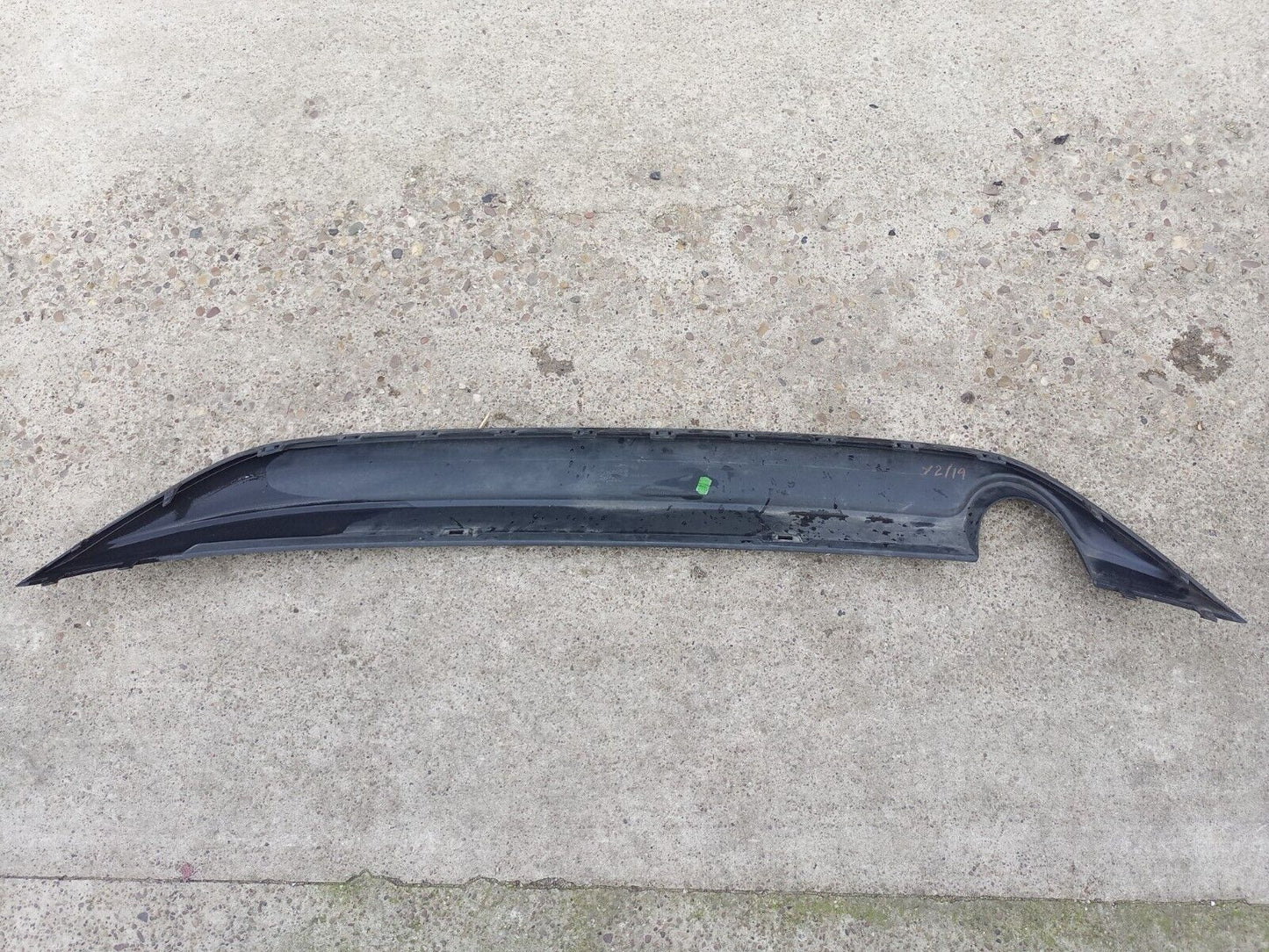 GENUINE VOLKSWAGEN GOLF MK7 SV LOWER REAR BUMPER SPLITTER P/N:5G6807568B