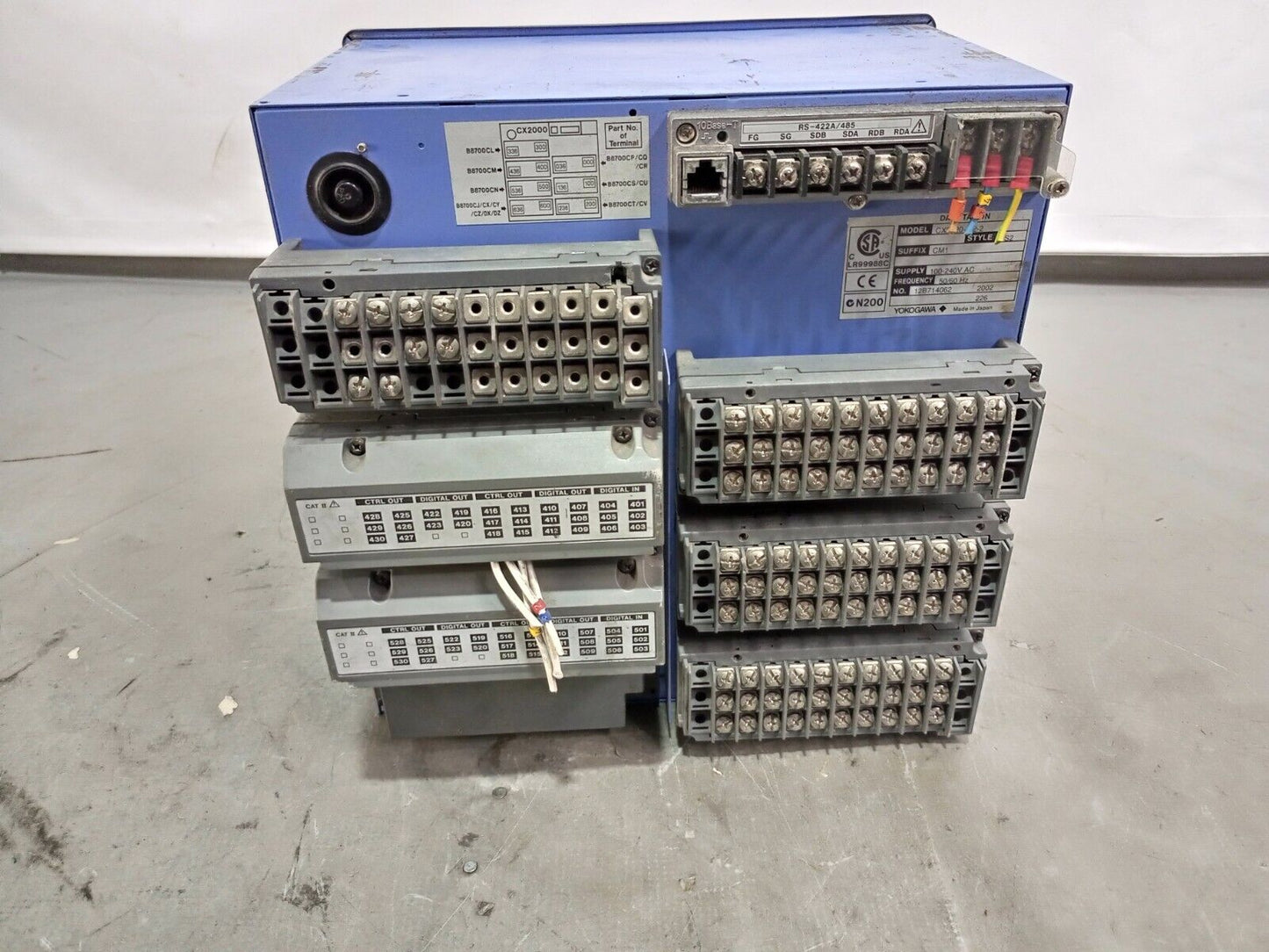 YOKOGAWA CX2000 DAQSTATION MODEL CX2620-2-2