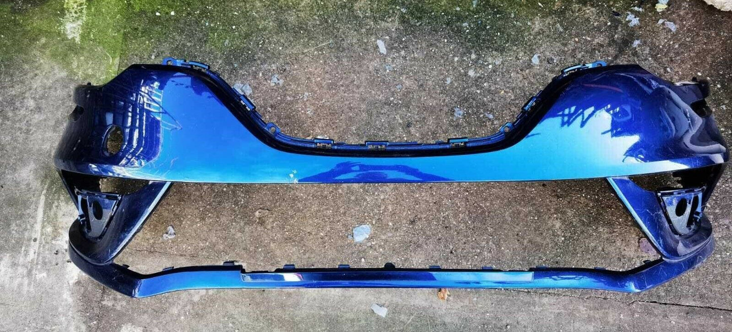 GENUINE RENAULT MEGANE 2016-ONWARDS FRONT BUMPER IN BLUE P/N:620225094R