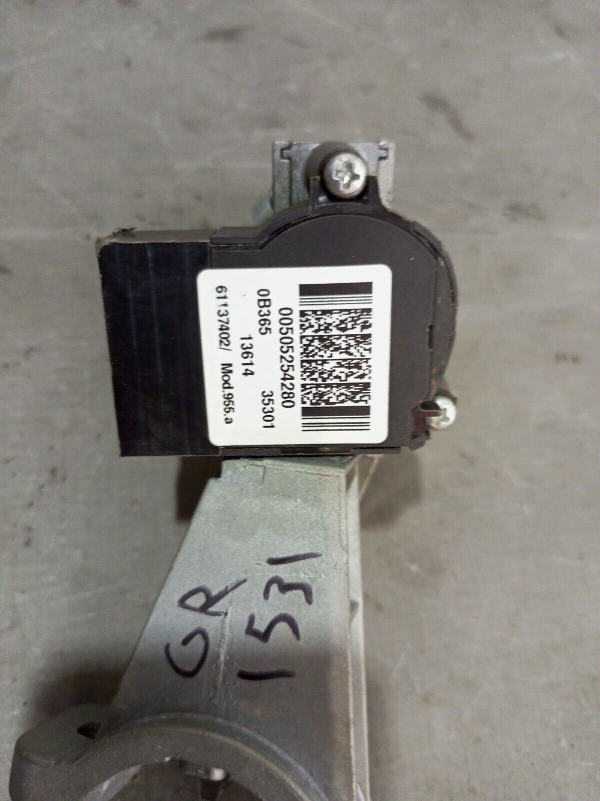 FIAT 500L IGNITION SWITCH LOCK BARREL P/N:61137402