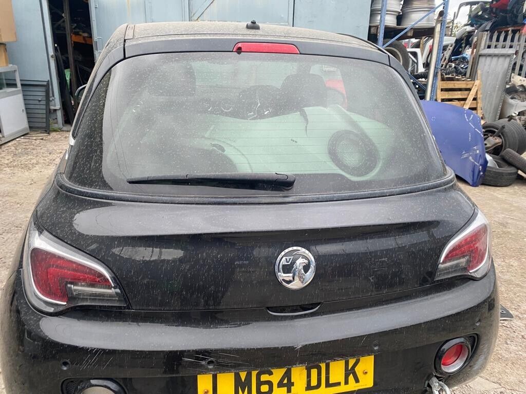 VAUXHALL ADAM 2014 TAILGATE BLACK