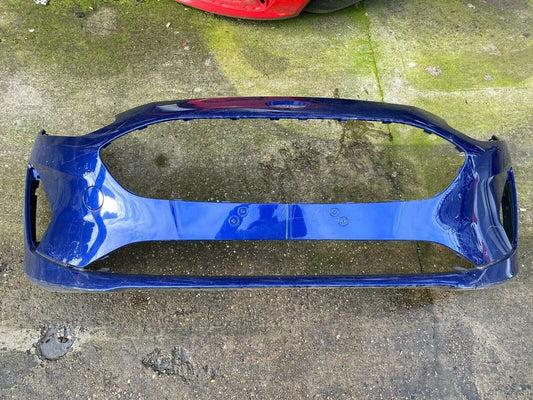 GENUINE FORD FIESTA MK10 2017-2020 FRONT BUMPER IN BLUE P/N:C1BB17757A