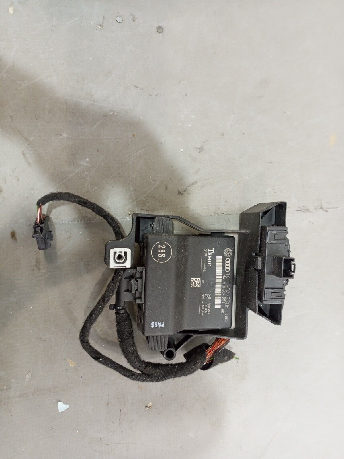 AUDI / VOLKSWAGEN / SEAT / SKODA TEMIC GATEWAY CONTROL MODULE UNIT P/N1K0907530F