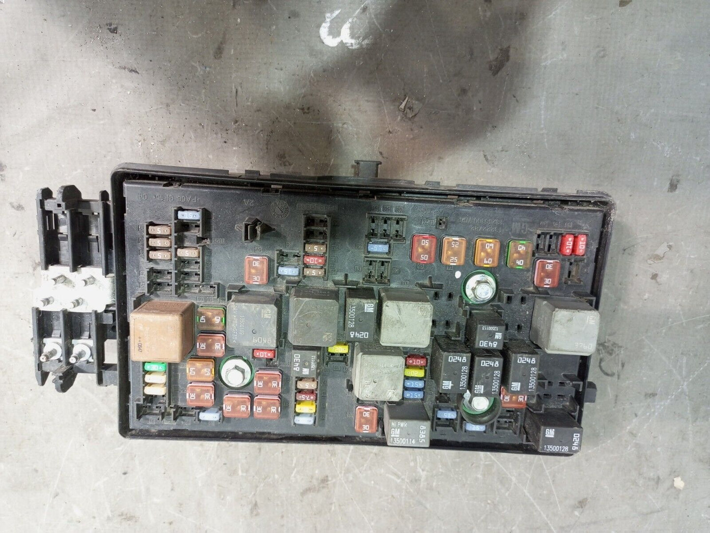 VAUXHALL INSIGNIA 2009-2013 FUSE BOX P/N:13255300