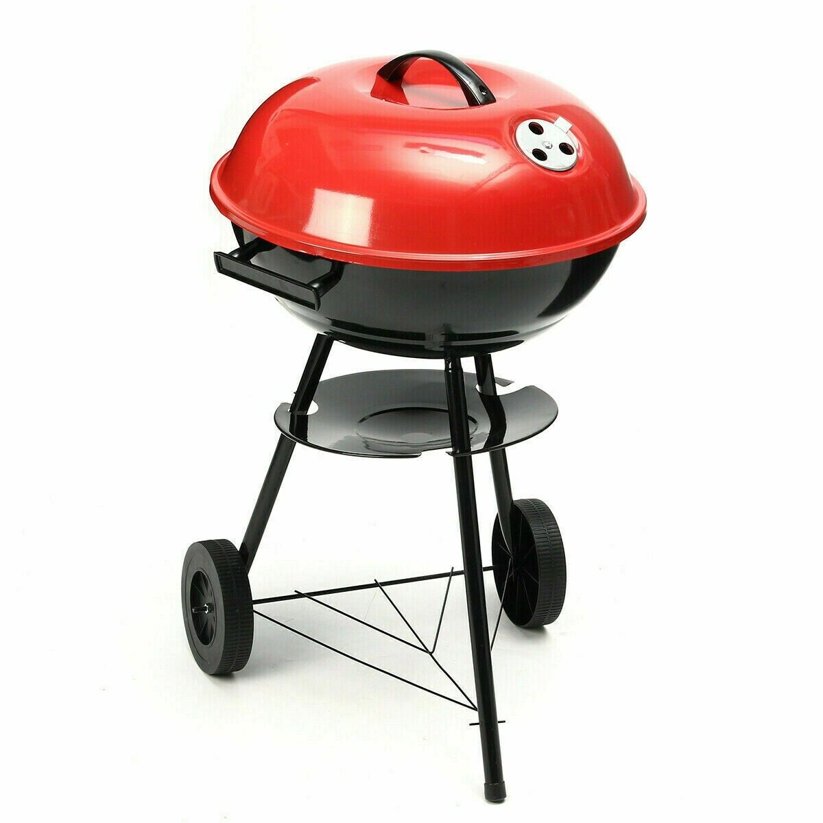 43cm BBQ Kettle Barbecue Grill Outdoor Charcoal Party Patio Round Cooking