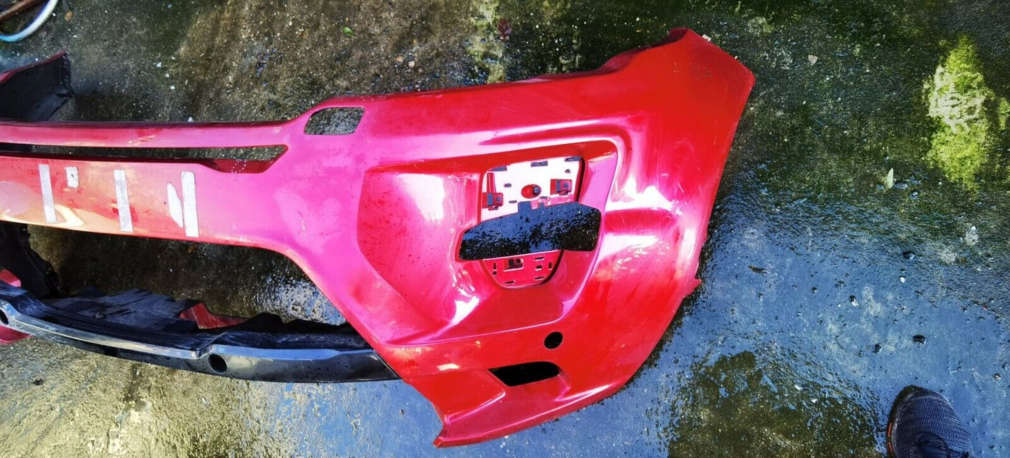 RANGE ROVER EVOQUE OVERFINCH FRONT BUMPER GENUINE IN RED