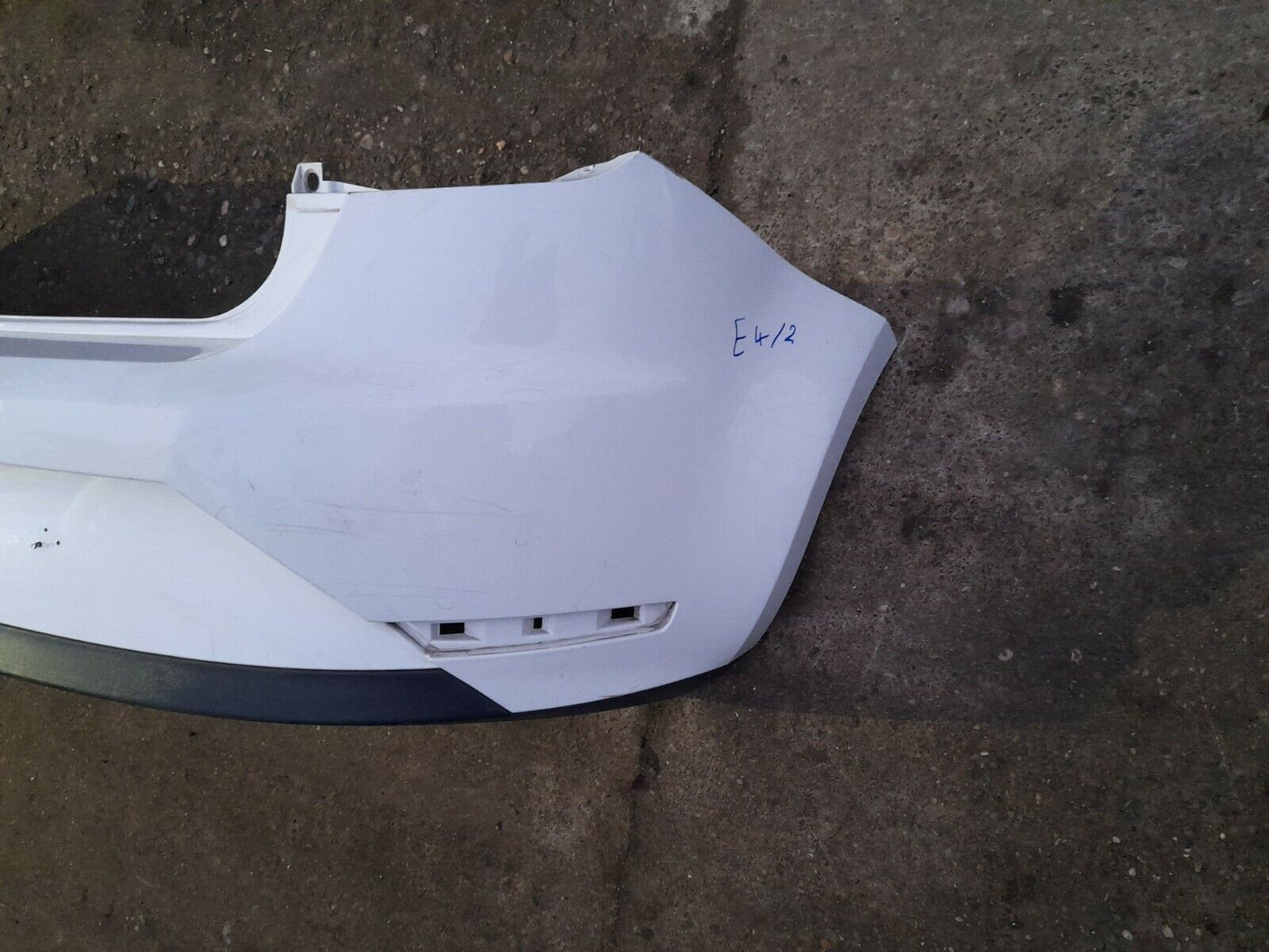 SEAT IBIZA 2012 - 2015 GENUINE MK4 6J FACELIFT REAR BUMPER 2 DOOR