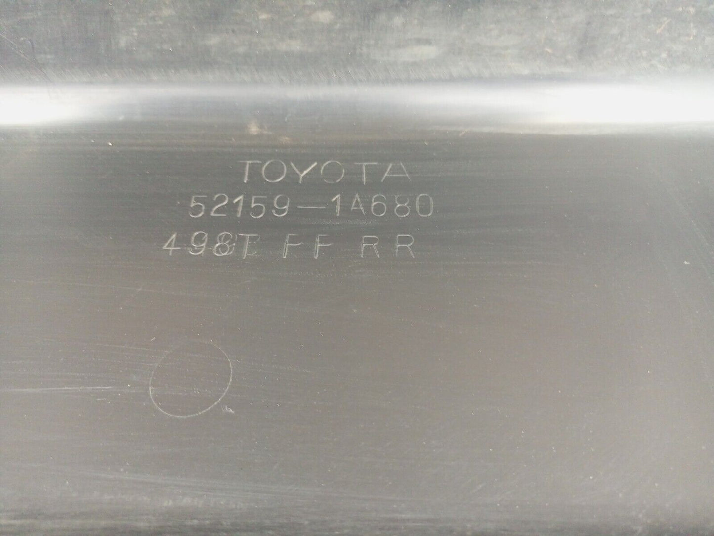 TOYOTA COROLLA REAR BUMPER P/N:521591A680