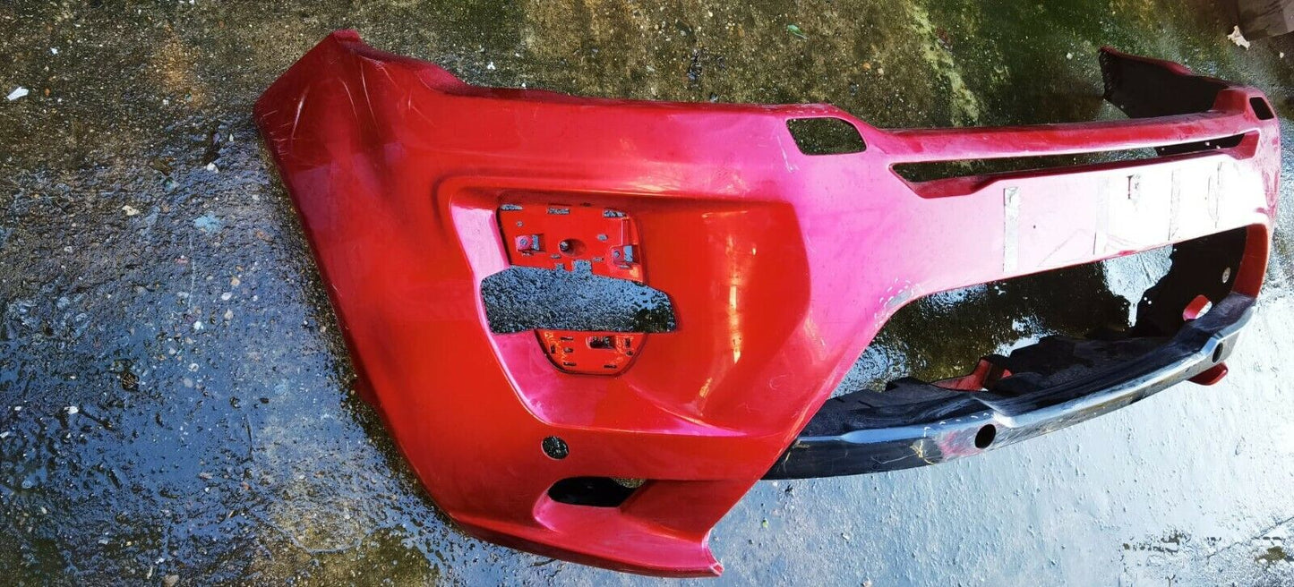 RANGE ROVER EVOQUE OVERFINCH FRONT BUMPER GENUINE IN RED