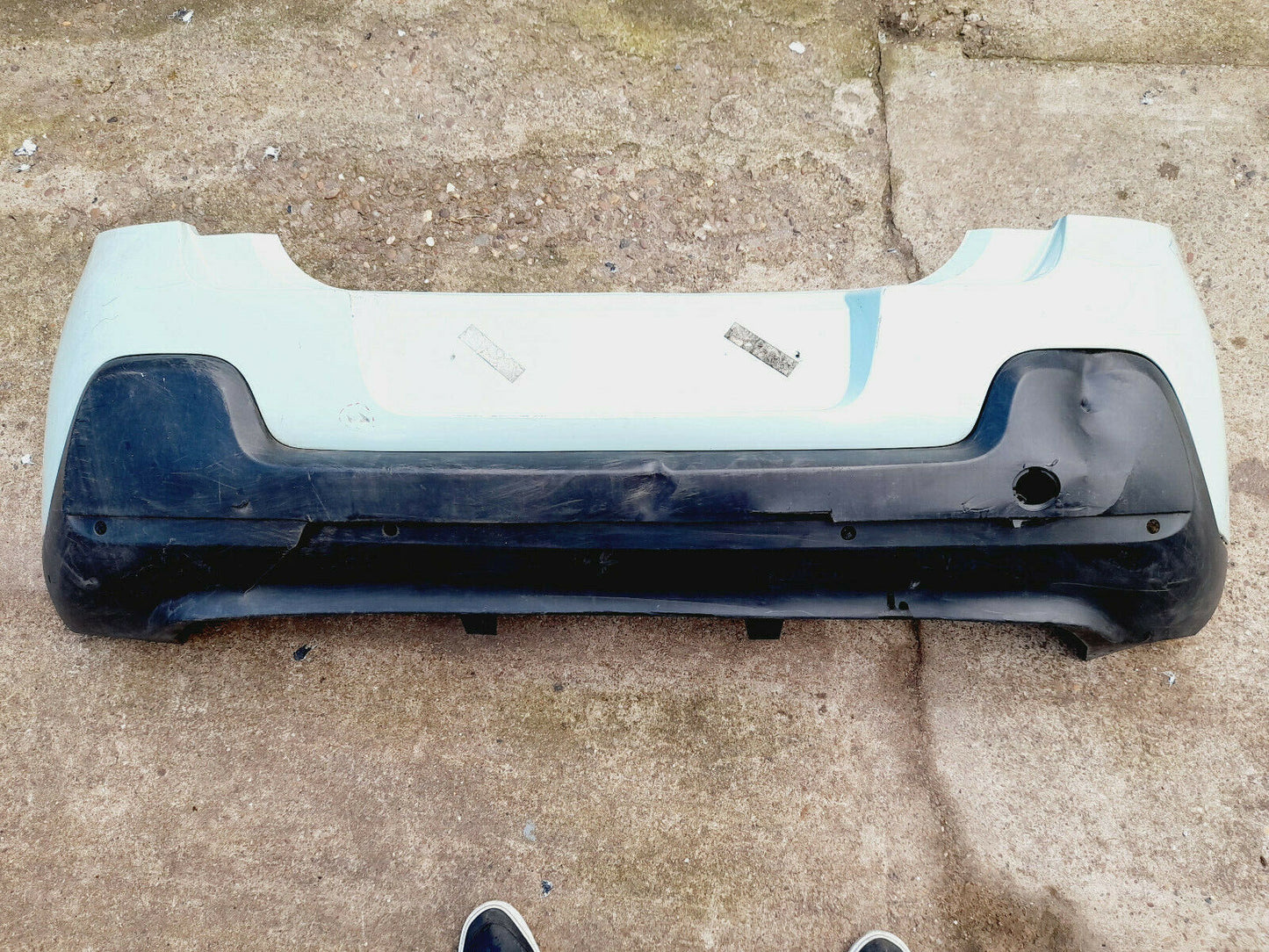 GENUINE CITROEN C3 2017-ONWARDS REAR BUMPER P/N: 9813343877