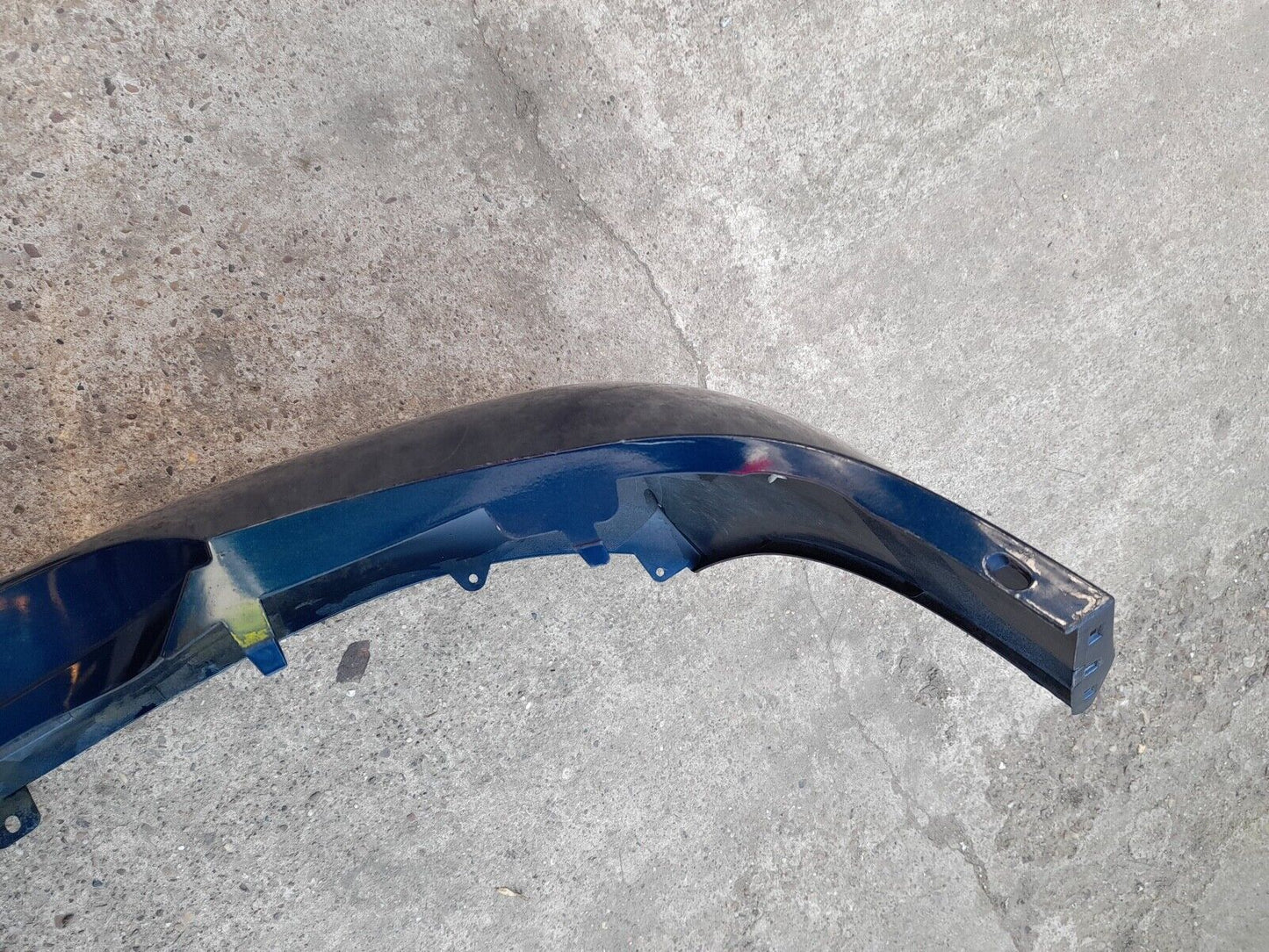 GENUINE PEUGEOT 207 2006-2009 REAR BUMPER IN BLUE P/N:9649690177