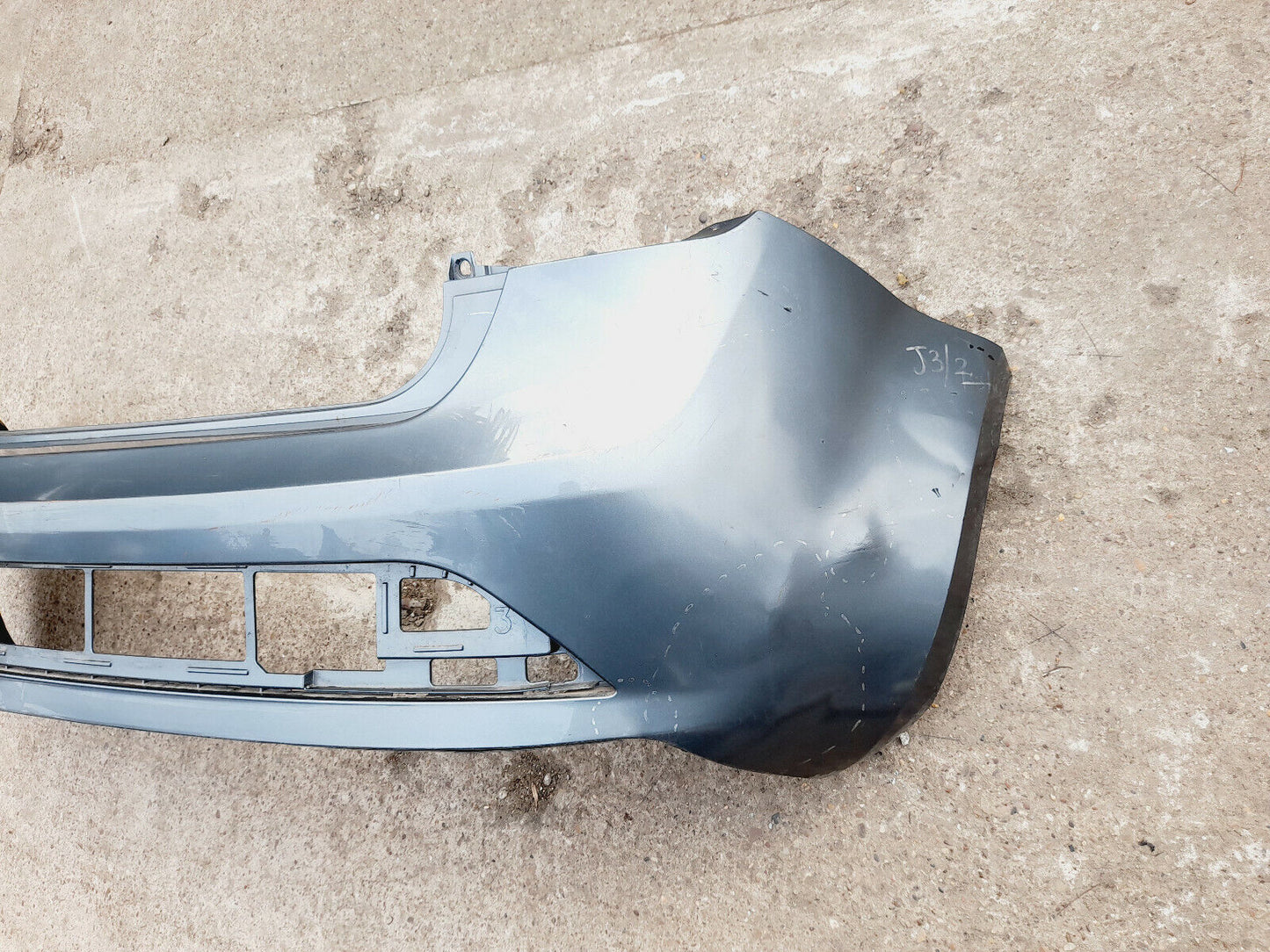 GENUINE SEAT IBIZA FR 2012-2015 REAR BUMPER IN GREY P/N:6J3807421A/B