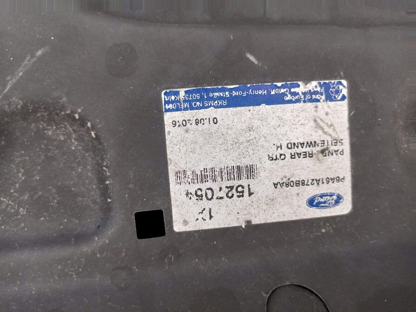 FORD FIESTA REAR QUATER PANEL P/N:P8A61A278B08AA