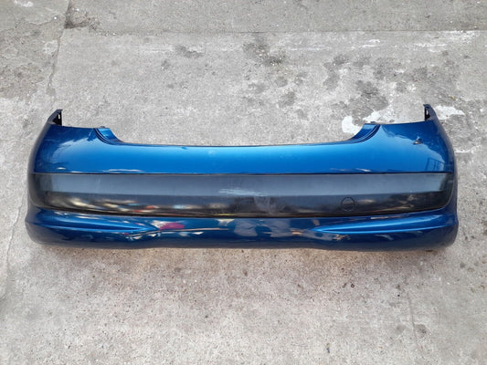 GENUINE PEUGEOT 207 2006-2009 REAR BUMPER IN BLUE P/N:9649690177