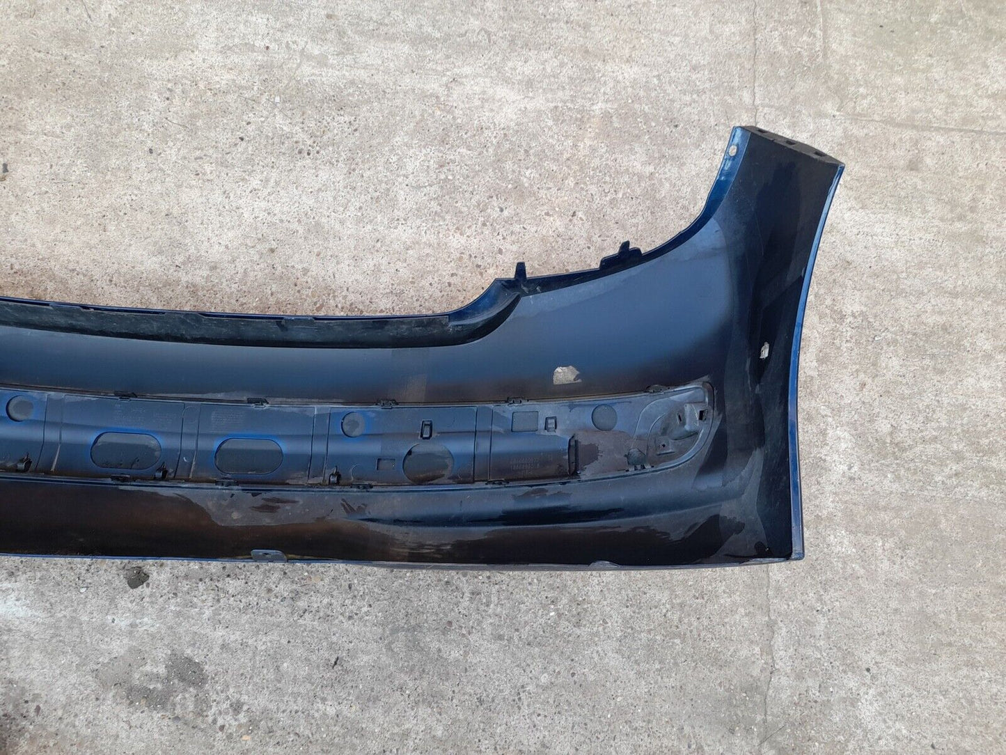 GENUINE PEUGEOT 207 2006-2009 REAR BUMPER IN BLUE P/N:9649690177