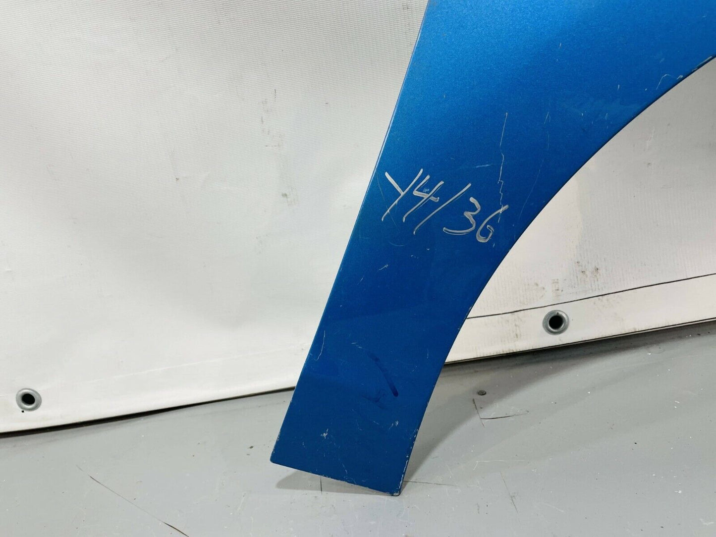 GENUINE HYUNDAI I30 MK3 2017-ONWARDS DRIVER SIDE O/S FRONT WING IN BLUE