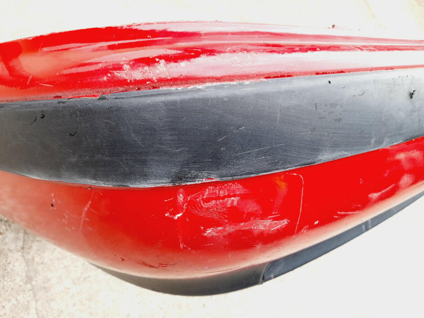 GENUINE TOYOTA CARINA 1996 REAR BUMPER IN RED P/N:5215905010