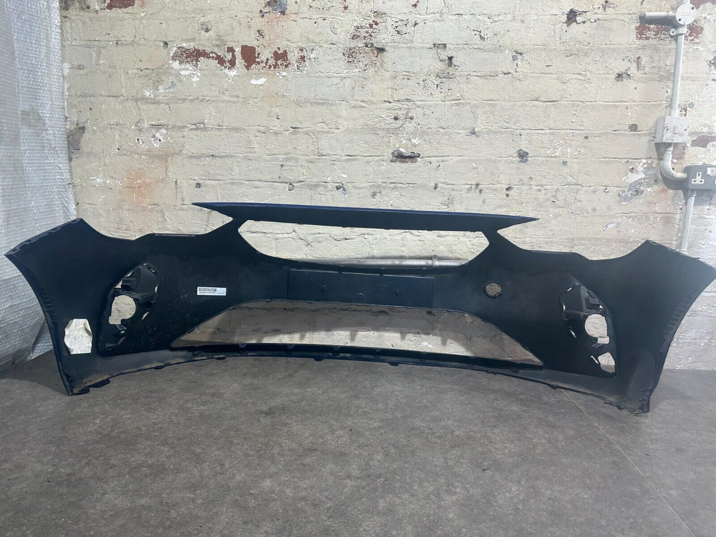 VAUXHALL CORSA F 2019-ONWARDS GENUINE FRONT BUMPER; P/N: 9830280980