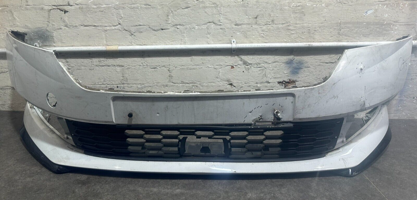 SKODA FABIA FRONT BUMPER; P/N: 6V0807221F