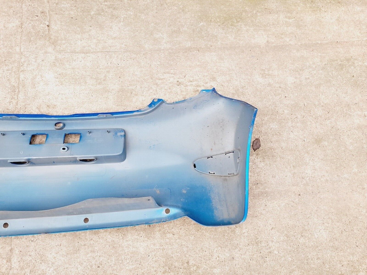 GENUINE TOYOTA AYGO 2005-2012 REAR BUMPER IN BLUE P/N:52159-0H030