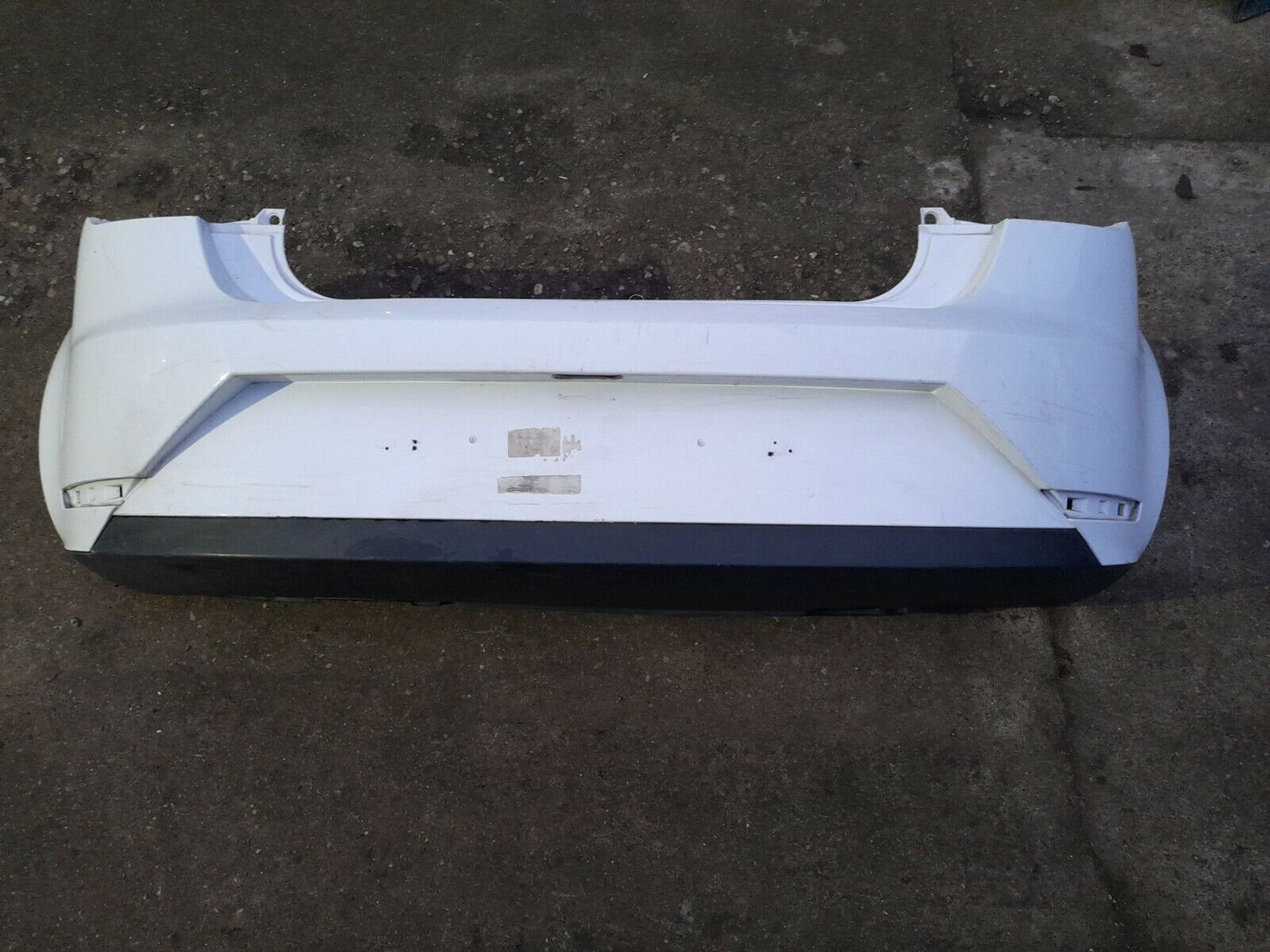 SEAT IBIZA 2012 - 2015 GENUINE MK4 6J FACELIFT REAR BUMPER 2 DOOR