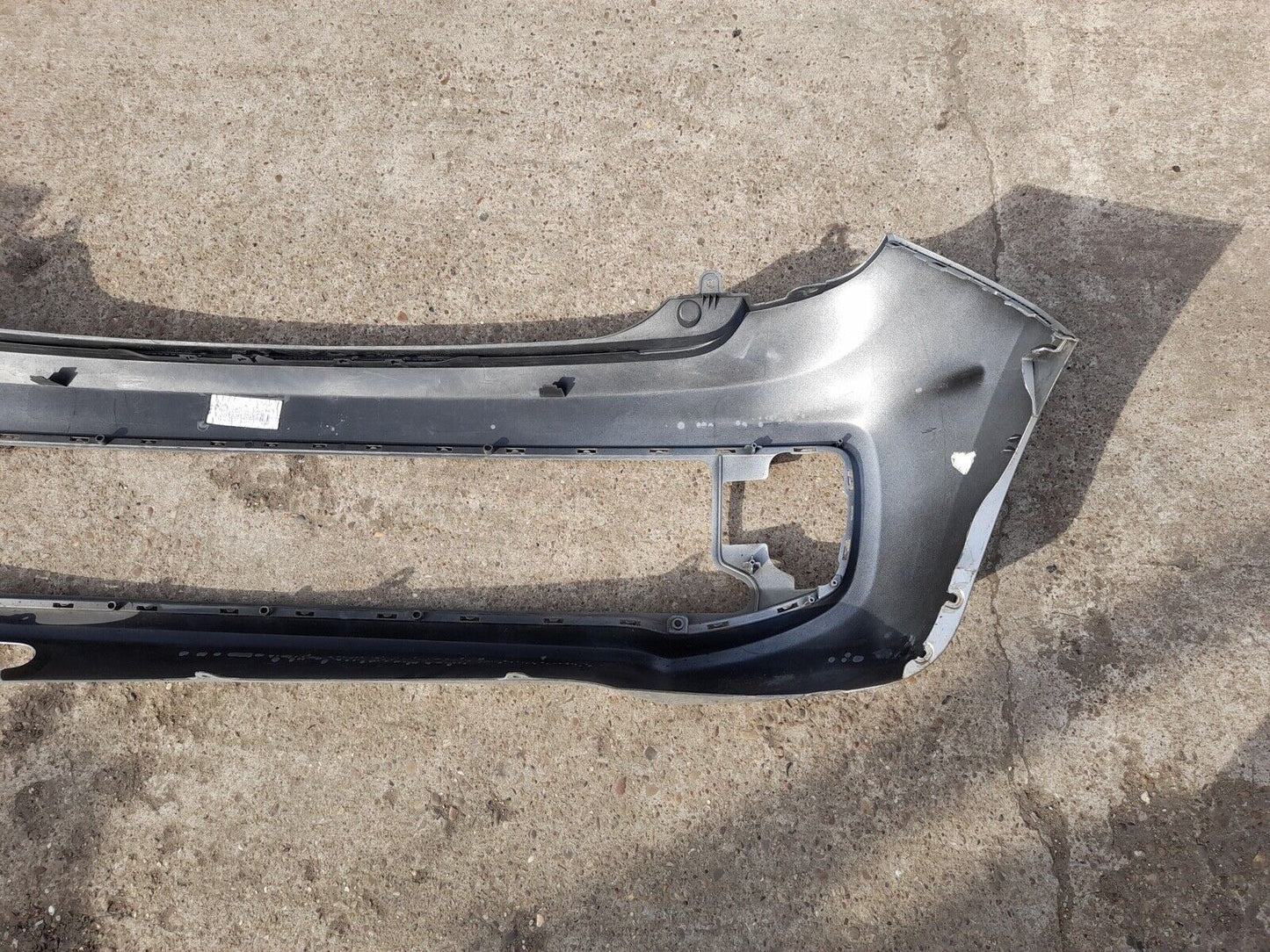 GENUINE KIA PICANTO 2011-2017 REAR BUMPER IN SILVER P/N:86611-1Y300