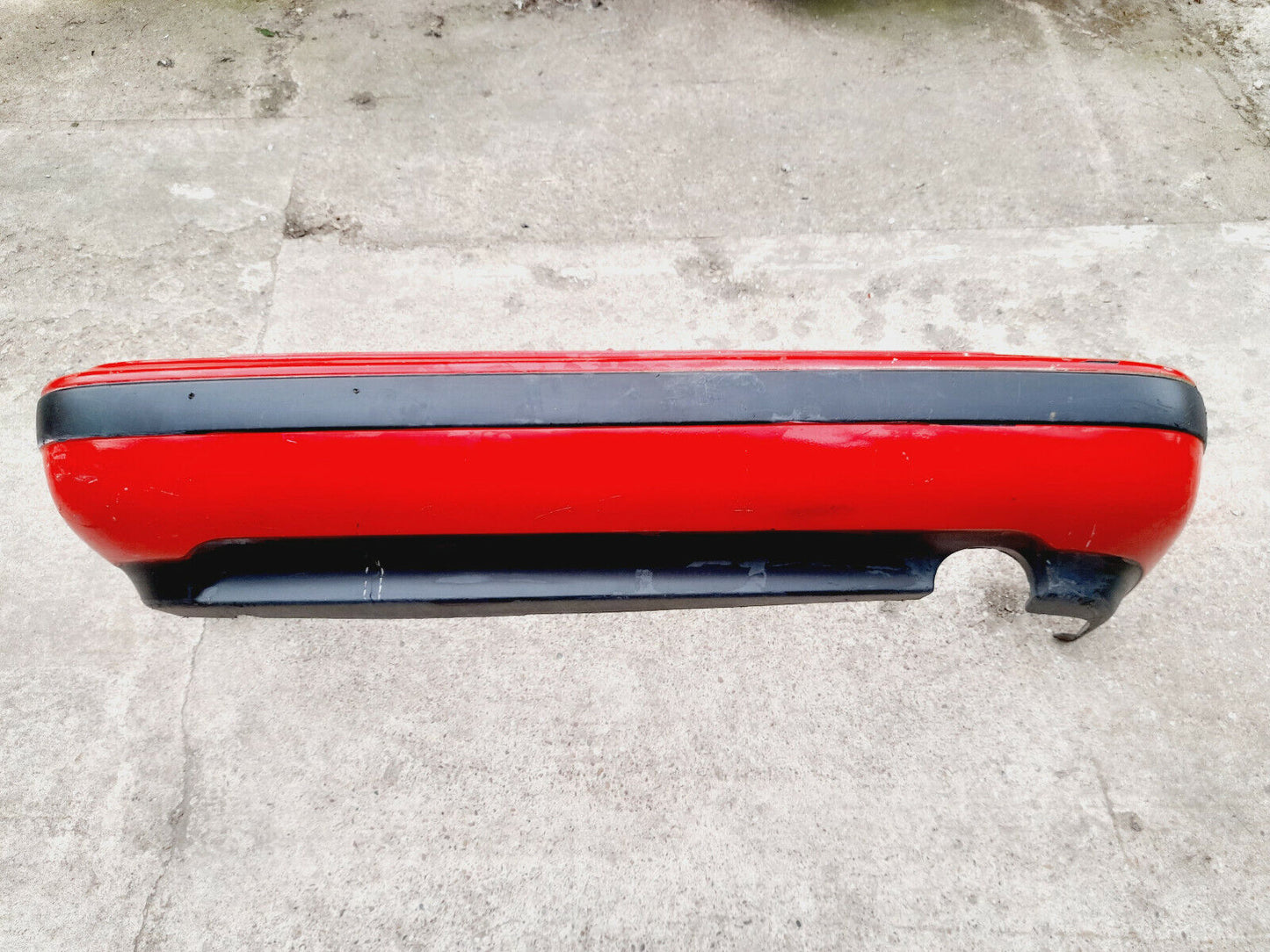 GENUINE TOYOTA CARINA 1996 REAR BUMPER IN RED P/N:5215905010