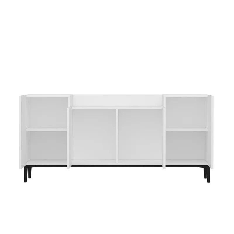 EBERN MODERN DESIGNS CRESSY 160CM WIDE SIDEBOARD IN WHITE. WAYFAIR RRP £459.99