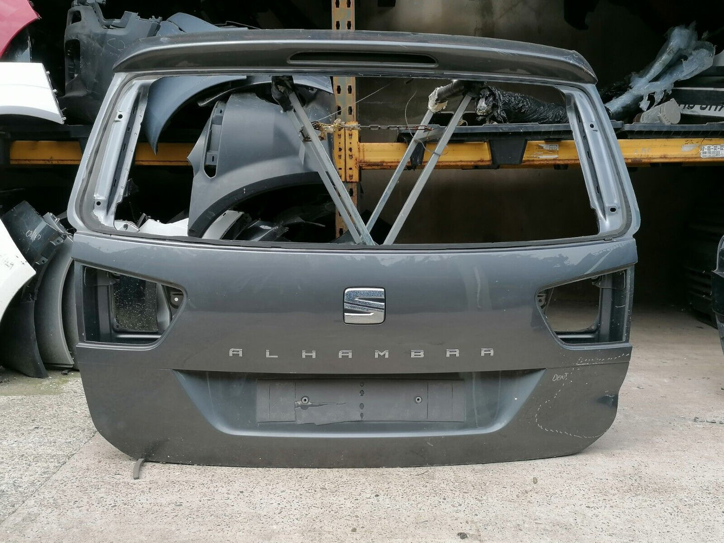 SEAT ALHAMBRA MK2 (7N) 2010-ONWARDS TAILGATE BOOT IN GREY