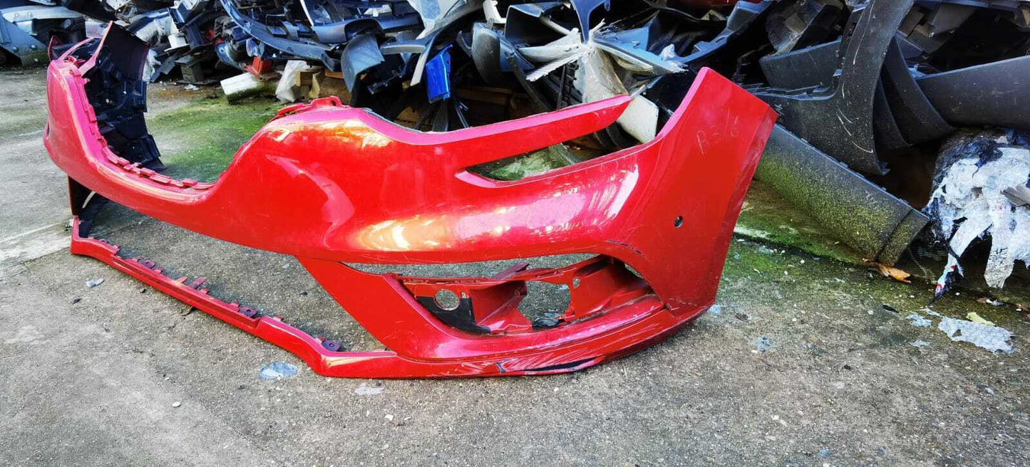 GENUINE RENAULT MEGANE 2016-ONWARDS FRONT BUMPER IN RED P/N:620225094R